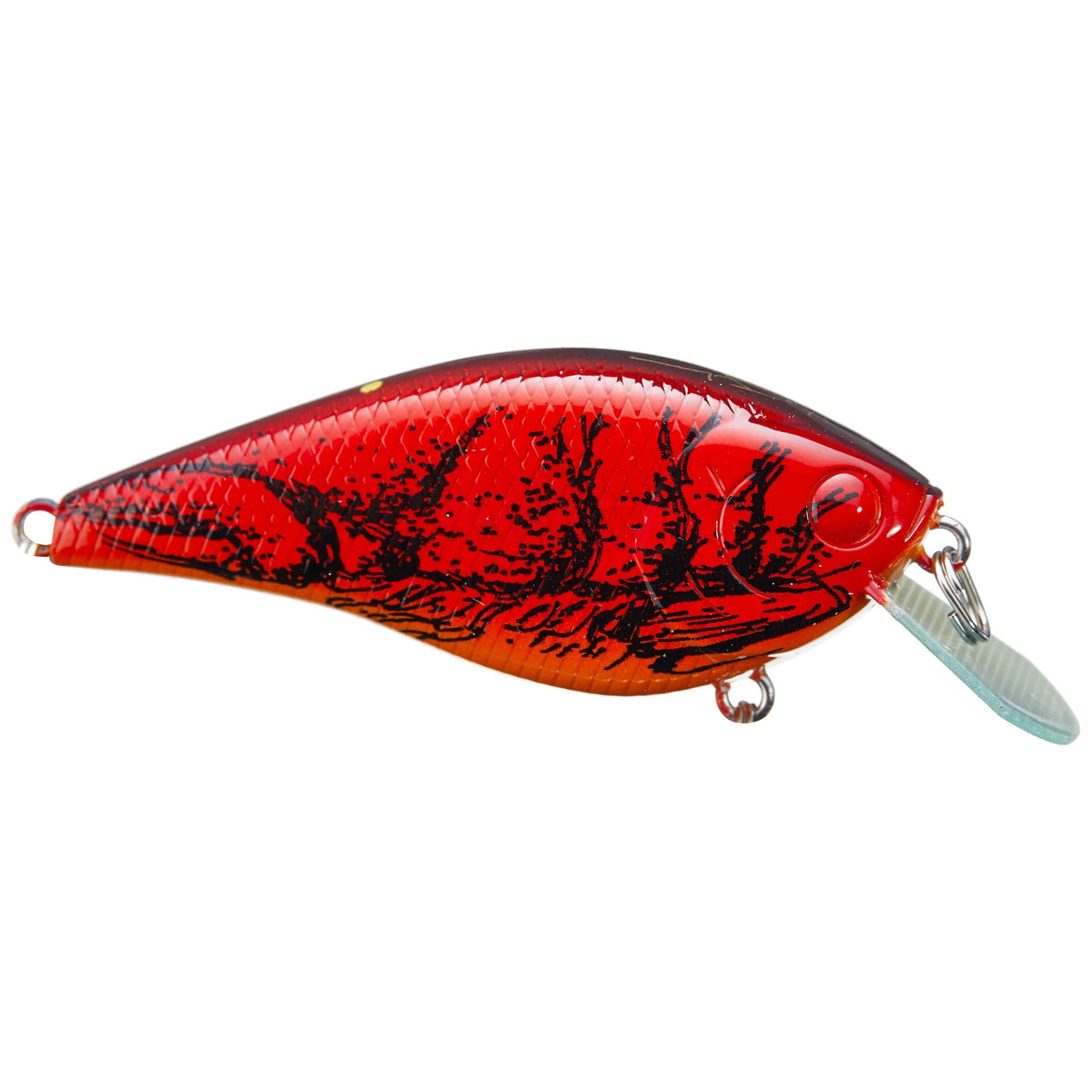 Lucky Craft KJ Flat 1.5 Crankbait – Flat Side Bass Lure by Kelly