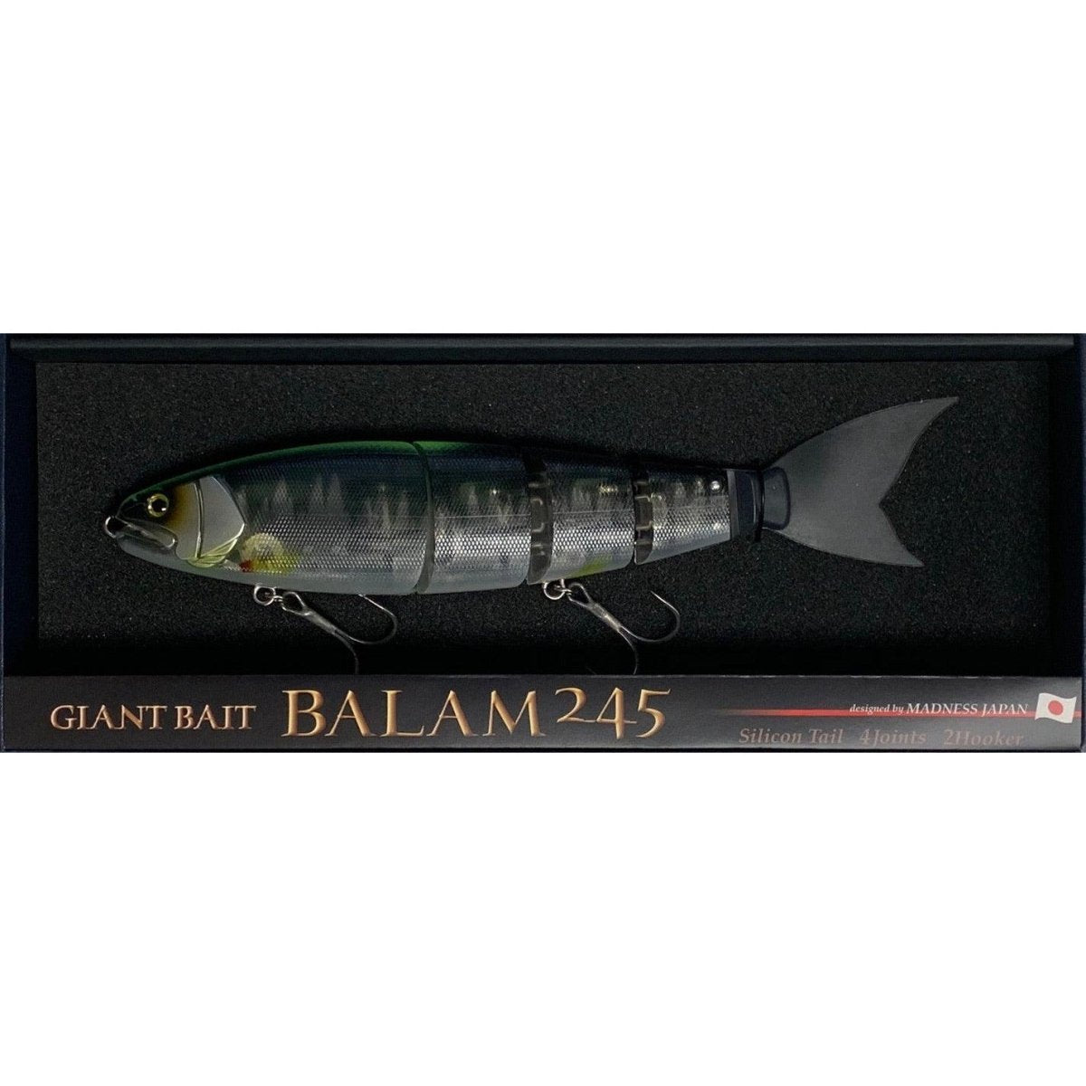 MadnessMadness Balam 245 Swimbait - Hard SwimbaitsClear HasuBALAM245 - 07