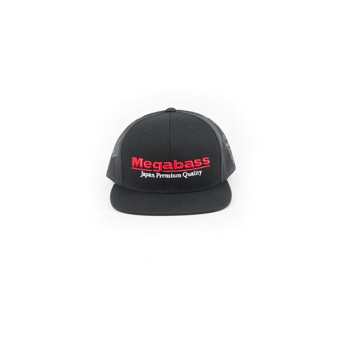 MegabassMegabass Classic Black Trucker Snapback - HatsMegabass Classic Black Trucker SnapbackMB - CLSCTRKR - BLK