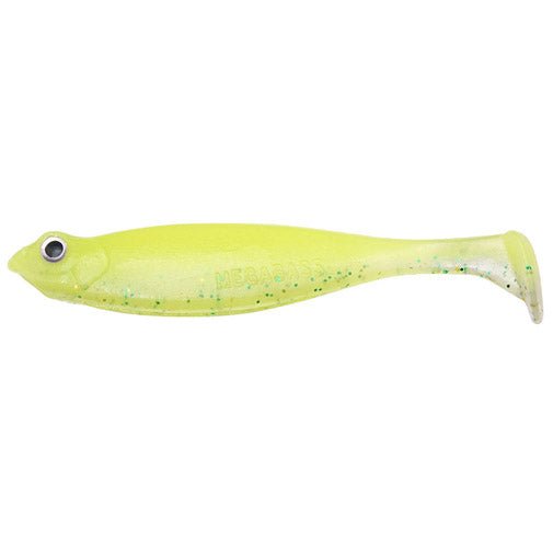 MegabassMegabass Hazedong Shad - Small Soft SwimbaitsSight Chartreuse*MGABS - HZD - SGCH - 3