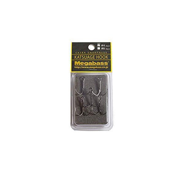 biodegradable fishing hooks Megabass Katsuage Treble Hooks #4