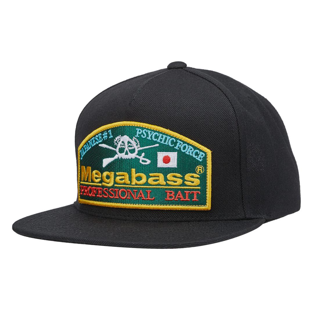MegabassMegabass Psychic Snapback - ApparelPsychic Snapback Black GreenMB - PSYCHIC - BLKGRN