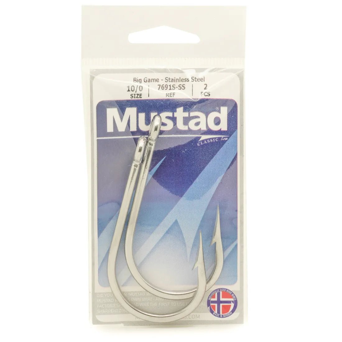 MustadMustad 7691S - SS Southern Tuna Hook - Saltwater HooksMustad 7691S - SS Southern Tuna HookMUS001