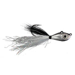 MustadMustad Big Eye Bucktail Jigs - Bucktail JigsBlack SilverMUS047