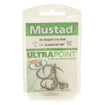 MustadMustad Ringed Hoodlum 4X Strong Live Bait Hook R10827NP - BN - Single HooksMustad Ringed Hoodlum 4X Strong Live Bait Hook R10827NP - BNMUS214