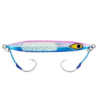 MustadMustad Rip Roller Slow Fall Jig With Assist Hook - Saltwater JigsMustad Rip Roller NY RocketMJIG04 - NYR - 250 - 1