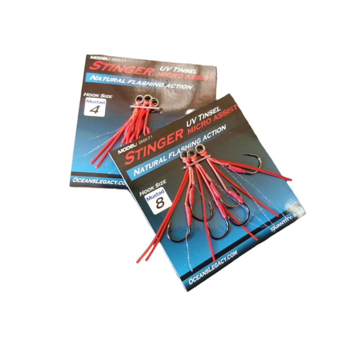 Ocean's LegacyOcean’s Legacy Micro Stinger Assist Hooks - Assist HookssizesSMA - T1 - 4