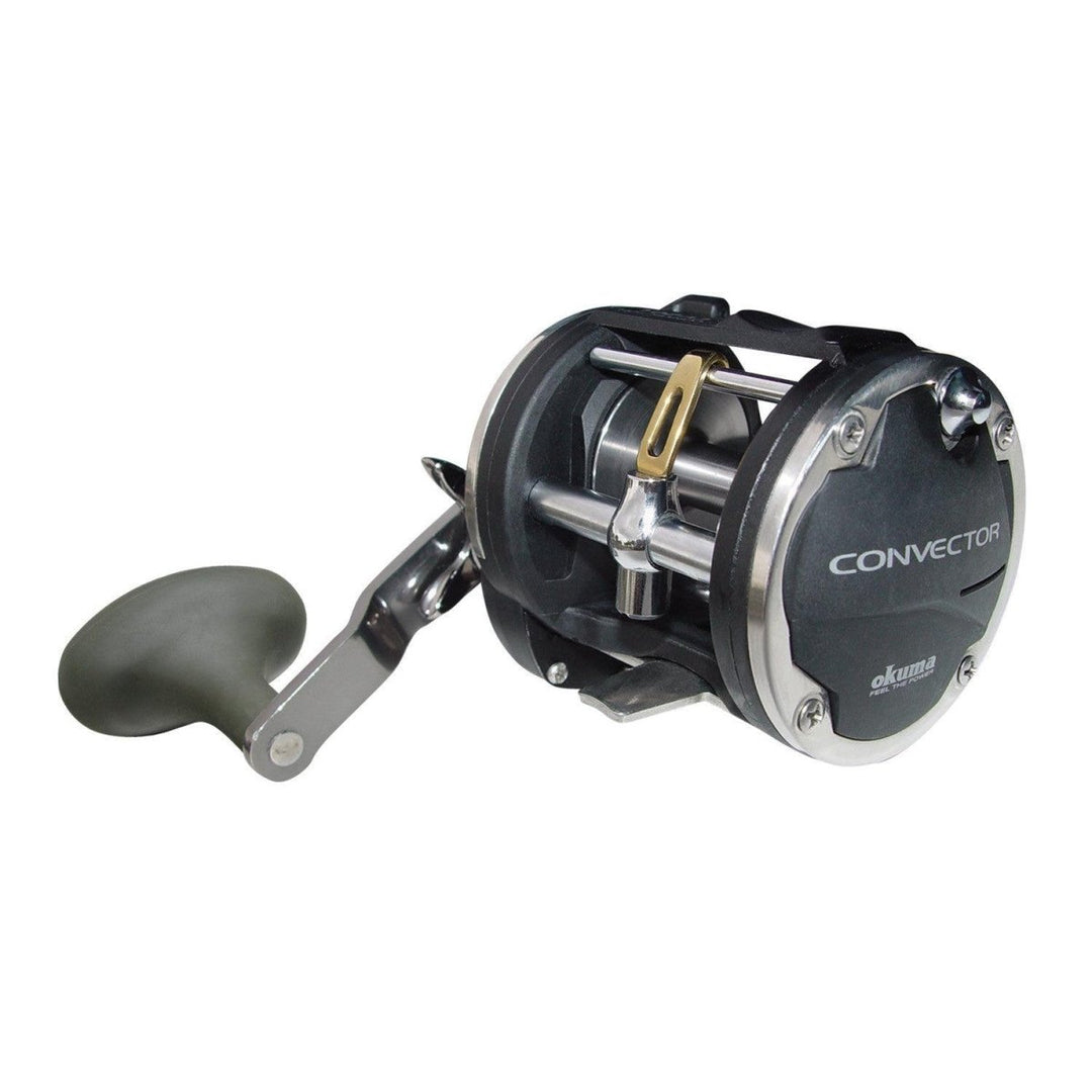 OkumaOkuma Convector Levelwind Reels - Casting ReelsCV - 30L 4.0:1 2BB + 1RB 20oz 20 - lbs drag 510/15 , 420/20 , 310/25OKU110