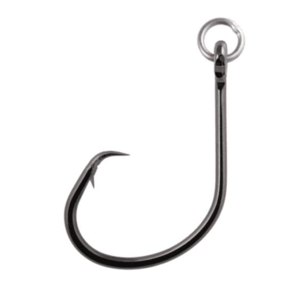 black saltwater fishing hook Owner Ringed Mutu Hybrid Hooks