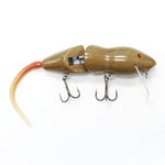 PB RatsPB Rat 2 Piece Wakebait - Hard SwimbaitsBrown w/ Red Natural TailPBRAT - 2PC - BRN/RDN