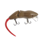 PB RatsPB Rat 2 Piece Wakebait - Hard SwimbaitsBrown w/ Red TailPBRAT - 2PC - BRN/RED