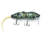 PB RatsPB Rat 2 Piece Wakebait - Hard SwimbaitsGreen Brown Swirl w/ Natural TailPBRAT - 2PC - GBS/NAT