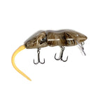 PB RatsPB Rat 2 Piece Wakebait - Hard SwimbaitsWhite Brown Swirl w/ Natural TailPBRAT - 2PC - LBS/NAT