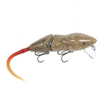 PB RatsPB Rat 2 Piece Wakebait - Hard SwimbaitsBrown Swirl w/ Red Natural TailPBRAT - 2PC - LBS/RDN