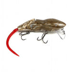 PB RatsPB Rat 2 Piece Wakebait - Hard SwimbaitsWhite Brown Swirl w/ Red TailPBRAT - 2PC - LBS/RED