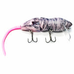 PB RatsPB Rat 2 Piece Wakebait - Hard SwimbaitsPink Balck Swirl w/ Pink TailPBRAT - 2PC - PBS/PNK