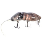PB RatsPB Rat 2 Piece Wakebait - Hard SwimbaitsPink Black Swirl w/ White TailPBRAT - 2PC - PBWS/WHT
