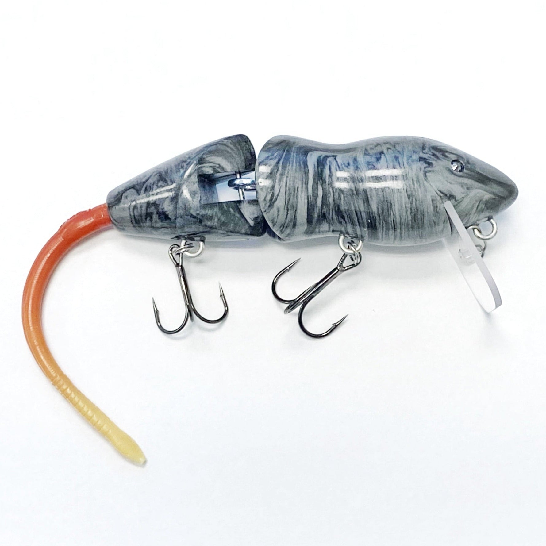 bassin rat fishing lure PB Rat 2 Piece Wakebait