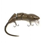 PB RatsPB Rat 3 Piece Wakebait - Hard SwimbaitsBrown Swirl w/ Brown TailPBRAT - 3PC - WBS/PNK