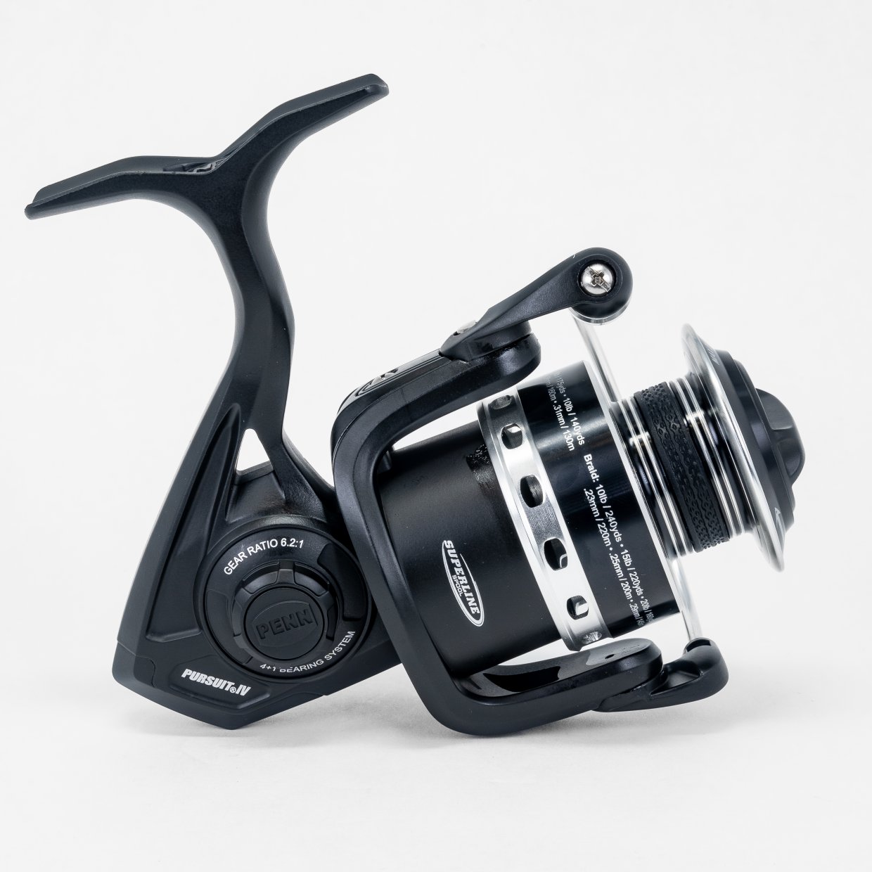 PennPenn Pursuit IV Spinning Reels - Saltwater Spinning ReelsSide ViewPURIV - 4000