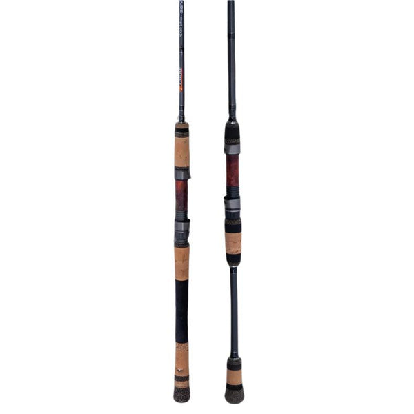 fx custom fishing rods Extreme Angler Series Casting Rod Bounty Hunters Custom Bait & Tackle Fuji guides FX Custom Rods Xtreme Titanium