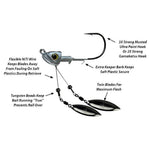 PicassoPicasso Double Underspin - Swimbait Jig HeadsDouble Barrel UnderspinPIC301