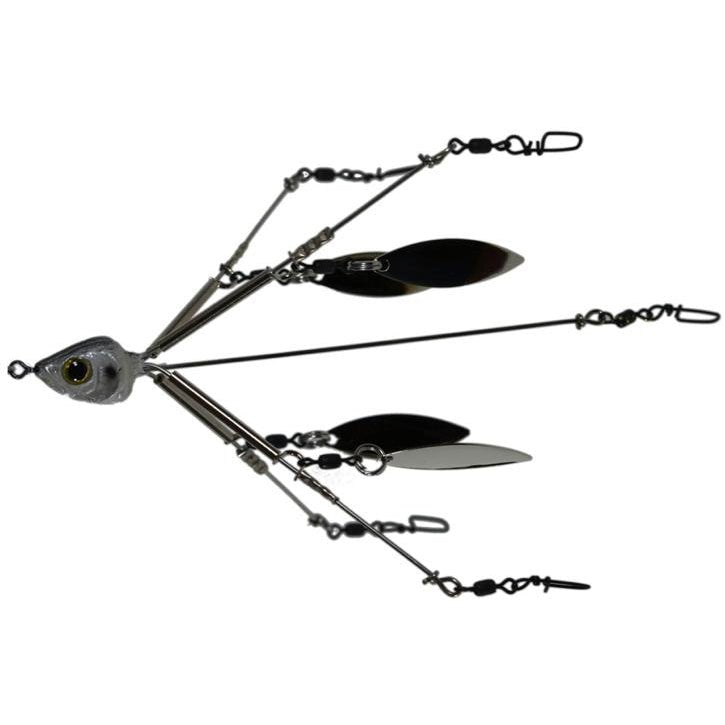 PicassoPicasso School - E - Rig Bait Ball - Umbrella Rig(3 Nickel Willow Blade) Shad 5"5035 - PSERBB - 01