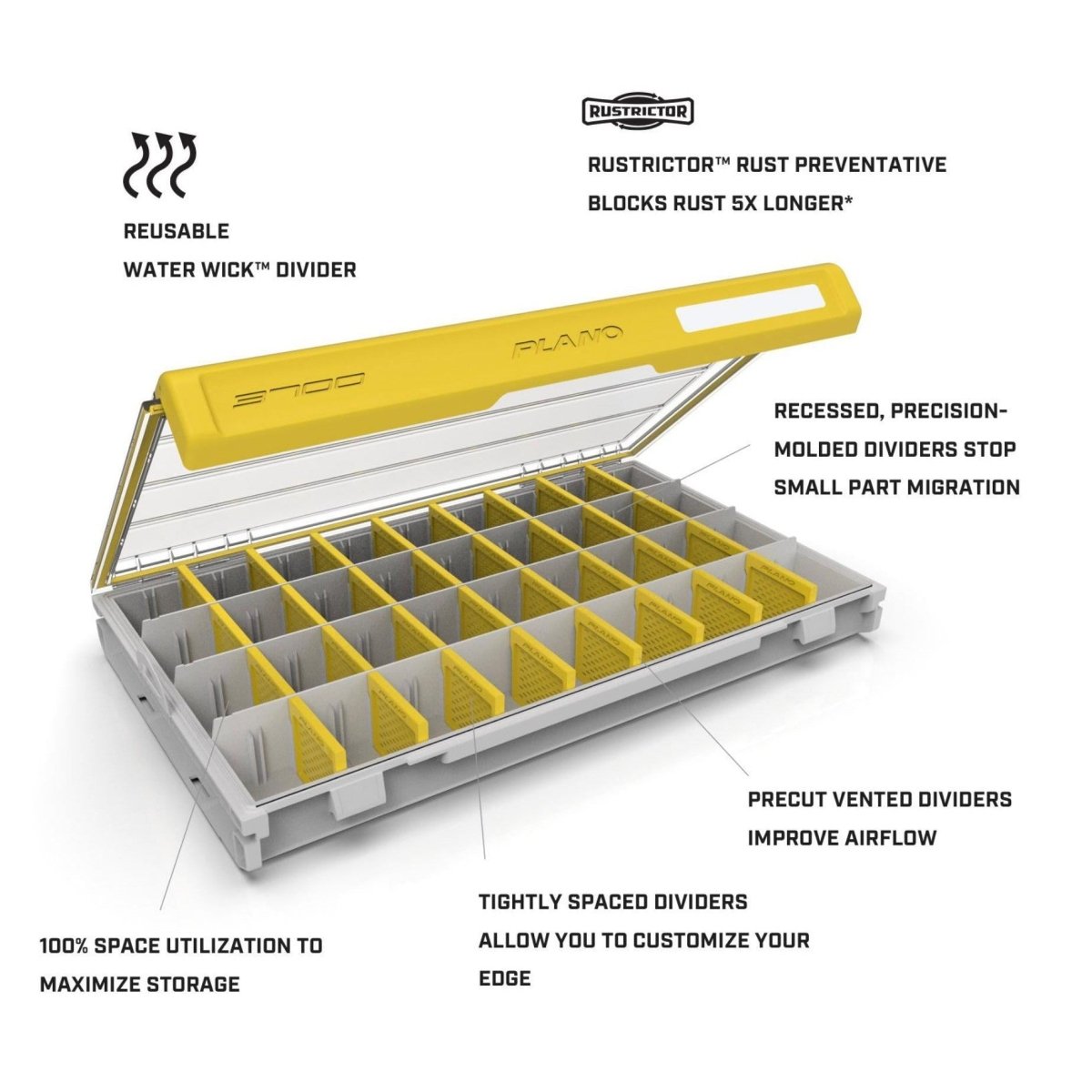 PlanoPlano Edge Tackle Boxes - Tackle BoxesPlano Edge DetailsPLASE350