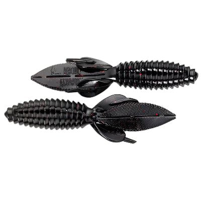 Reaction InnovationsReaction Innovations Double Wide Beaver - Creature BaitsBlack/RedREA108