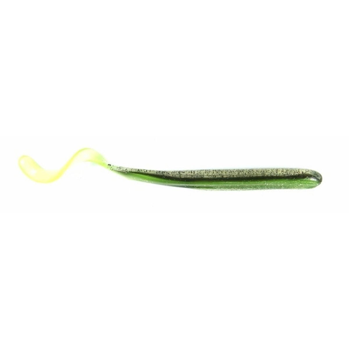 RobowormRoboworm 4 1/2" Curly Tail Worms - Wormschartreuse pepperROB138