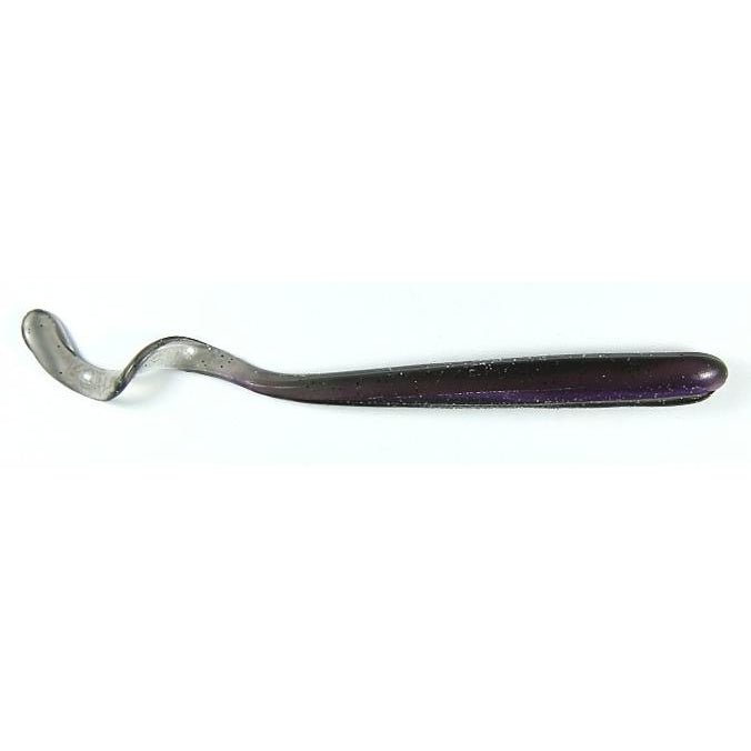 RobowormRoboworm 4 1/2" Curly Tail Worms - WormsPurple Smoke CR - 1410RW - CR - H3HR - 8