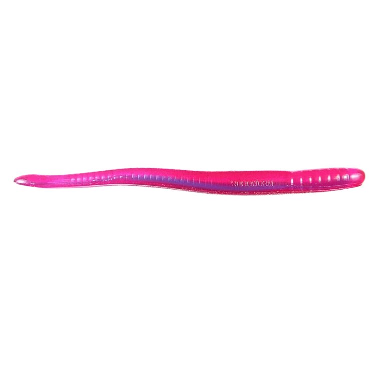 RobowormRoboworm 4 1/2" Fat Worm - Wormsmorning dawn red flake ROB154