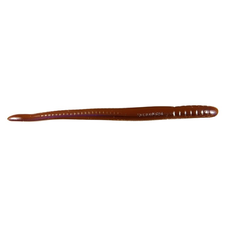 RobowormRoboworm 4 1/2" Fat Worm - Wormsoxblood light red flakeROB157