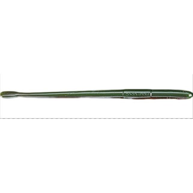 RobowormRoboworm 4 1/2" Straight Tail Worms - WormsGreen Weenie ST - 8890ROB192