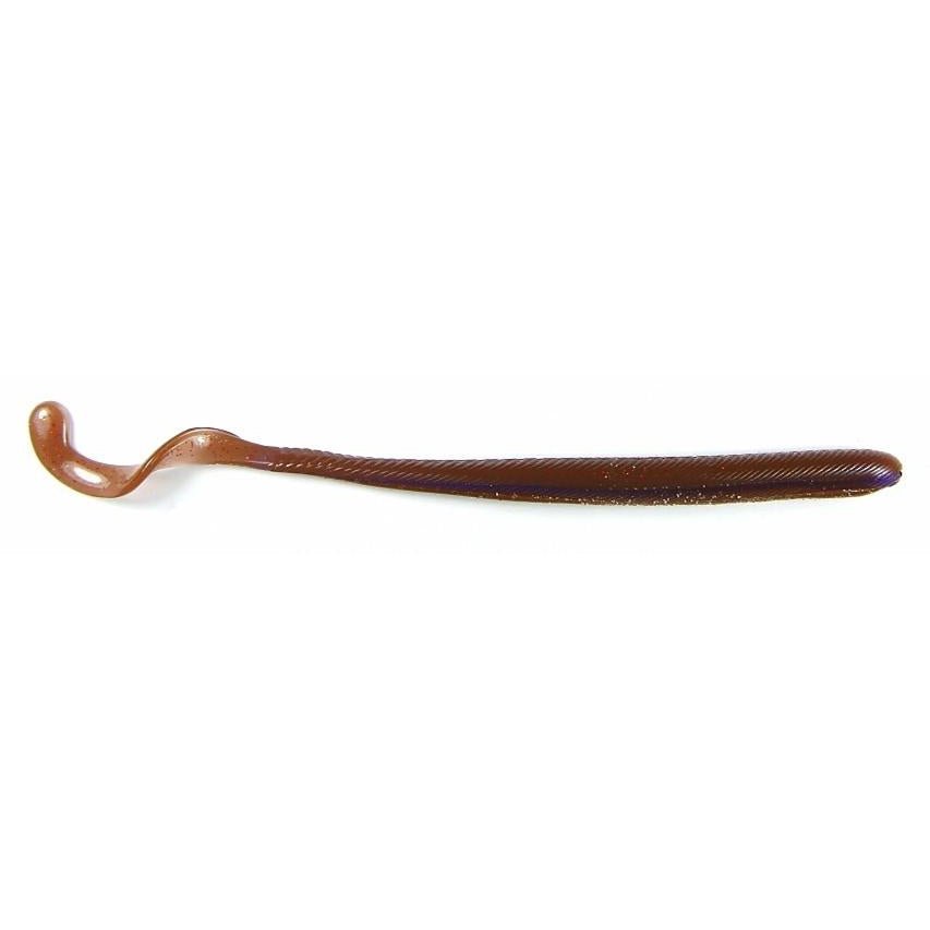 RobowormRoboworm 5 1/2" Curly Tail Worms - WormsOxblood Light Red Flake CL - A2ARROB241