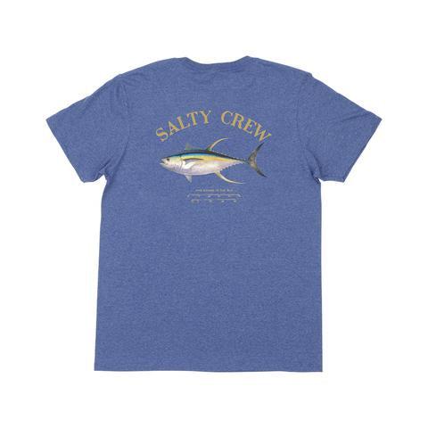 Salty CrewSalty Crew Ahi Mount S/S Standard Tee - Blue Heather - ShirtsSALTY CREW AHI MOUNT BLUE HEATHER S/S STANDARD TEE20035039 - BLUHEA - L