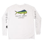 Salty CrewSalty Crew Angry Bull L/S Rashguard - White - ShirtsSALTY CREW ANGRY BULL L/S SUNSHIRT WHITE BACK201350302 - WHT - L