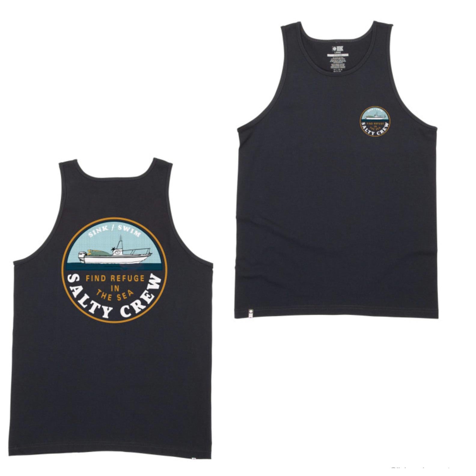Salty CrewSalty Crew Dawn Patrol Tank - Black - Tank TopSalty Crew Dawn Patrol Tank - Black20635062 - BLK - L