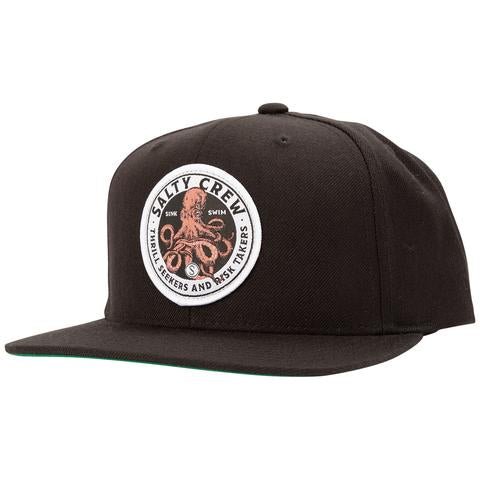 Salty CrewSalty Crew Deep Reach 6 Panel Hat - HatsDeep Reach 6 Panel BlackSALCRW - DEPRCH - BLK