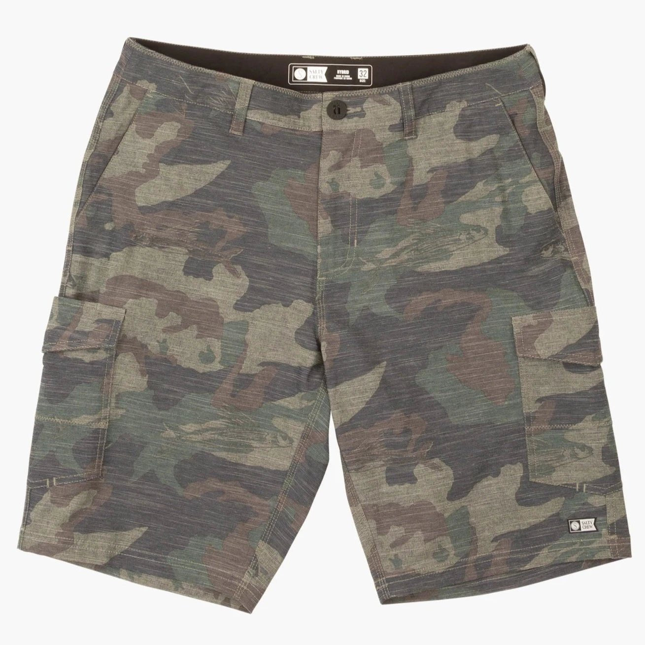 Salty CrewSalty Crew Deep Sea II Cargo Shorts Camo - ShortsCamo30435026 - CMO - 32