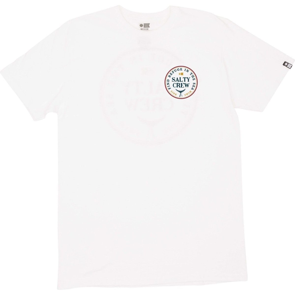 Salty CrewSalty Crew Fathom Tee T-Shirt - ShirtsWhiteSC - 20035345 - WHT - L