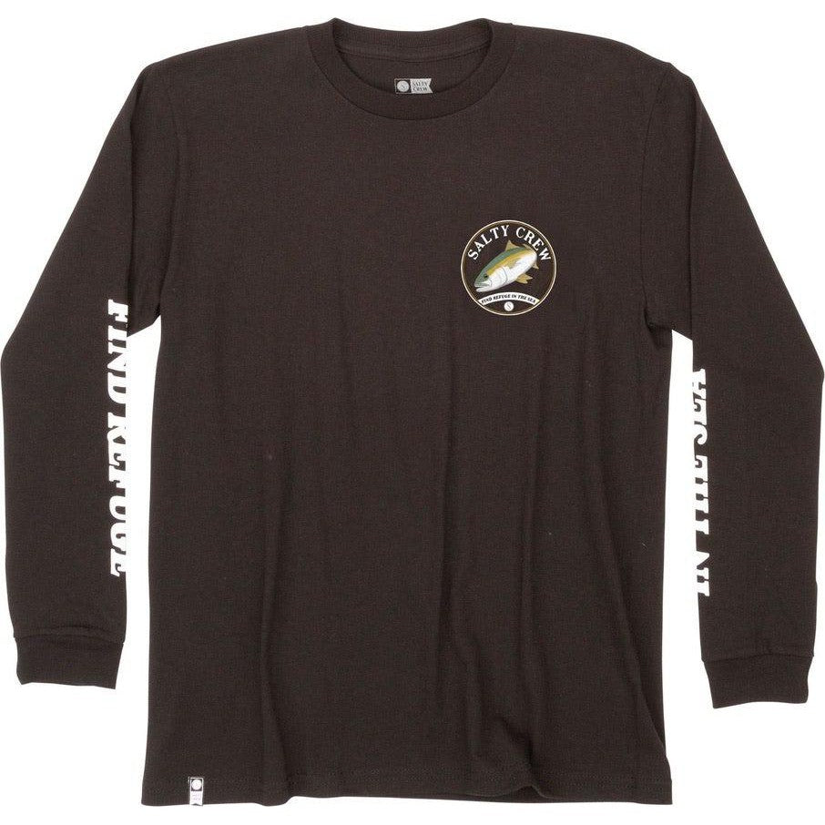 Salty CrewSalty Crew Homeguard Rashguard Long Sleeve Shirt - ShirtsFront20135229 - BLK - M