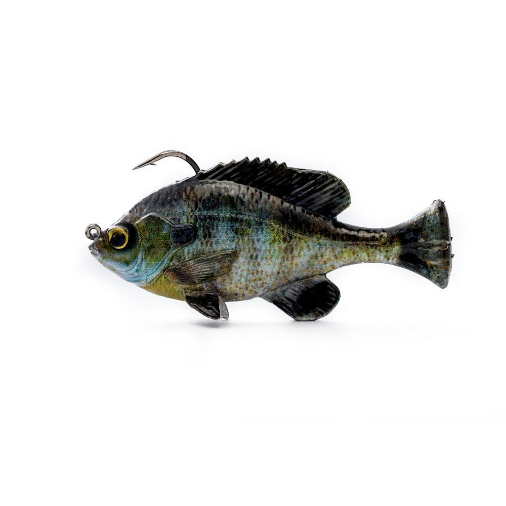 Savage GearSavage Gear Pulse Tail Bluegill RTF 4" Swimbait - Soft SwimbaitsGhost GillSG - BGRTF - 2534