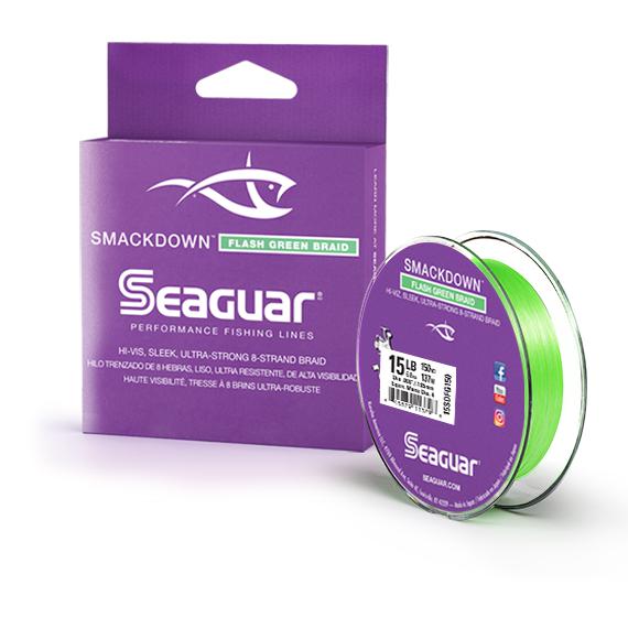 SeaguarSeaguar Smackdown Braided Line 150 Yards - LineSeaguar Smackdown Flash GreenSEA047