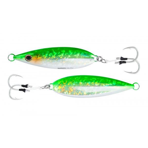ShimanoShimano Butterfly Flat - Fall Jigs Size 200 - Saltwater Jigsgreen silverBFLFF200GS