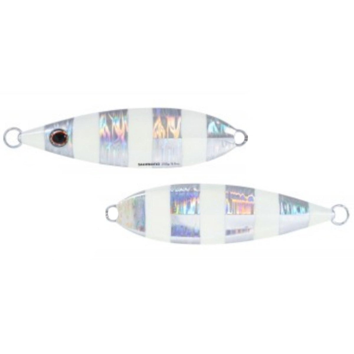 ShimanoShimano Butterfly Flat - Fall Jigs Size 350g - Saltwater JigsShimano Butterfly Flat Fall 300g/350g Zebra GlowBFLFF350ZG