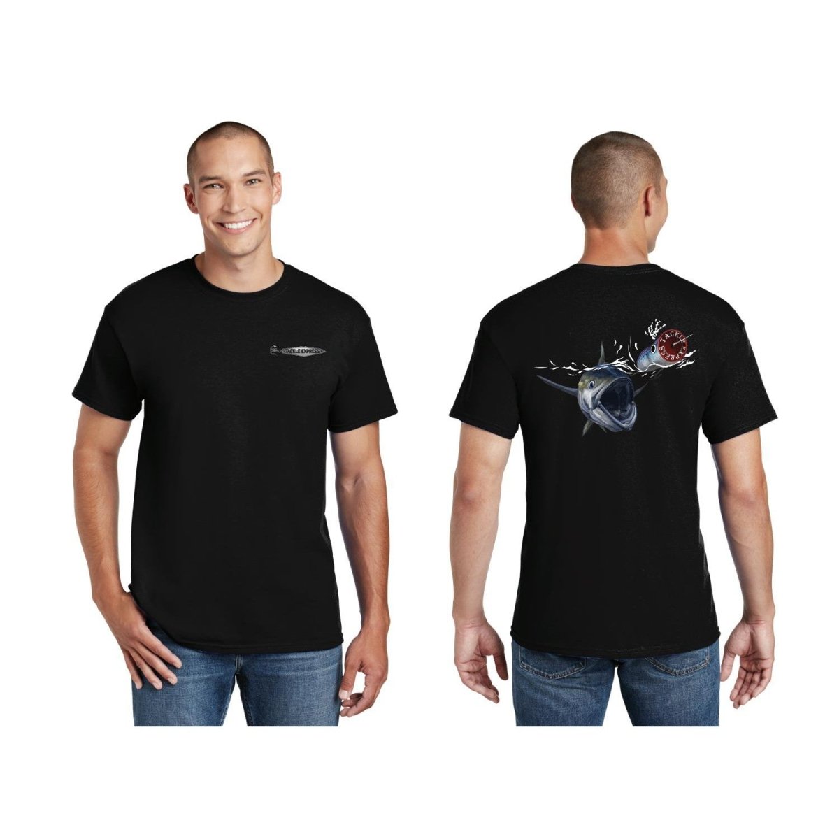 Tackle ExpressTackle Express Tuna Popper Short Sleeve Tee Shirt - ShirtsTackle Express Tuna Popper ShirtTETEETUNAPOP - M