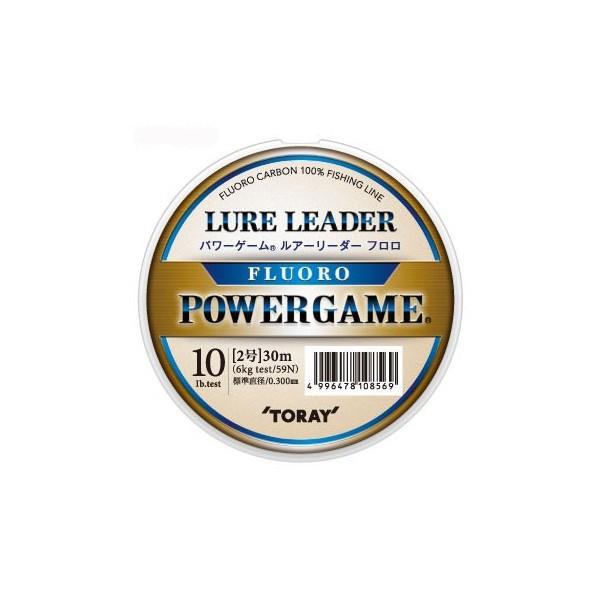 TorayToray Powergame Fluorocarbon Leader Line - LineToray Powergame Lure LeaderTORAY4