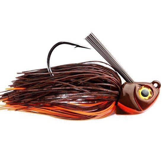 WarbaitsWarbaits Swim Jig Heads - Swim JigsSlayer Swim Jig 2oz BurntWARBTS - SWMJIG - BRNT34