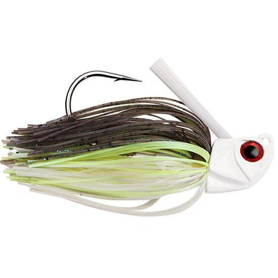 WarbaitsWarbaits Swim Jig Heads - Swim JigsSlayer Swim Jig 1oz Chartreuse ShadWARBTS - SWMJIG - MBSCRT34